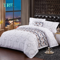 pembekal kain linen 3pcs cetakan kapas tunggal