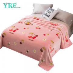 Bantalan Peralatan Tempat Tidur Floral Cetakan Ceri yang sangat lembut