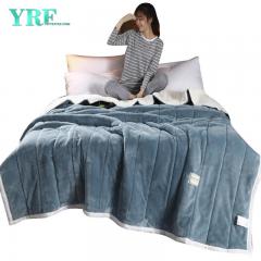 Selimut Karang Biru Keluli Saiz Tunggal