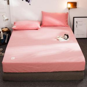 Pink Bedding Set Fitted Cover