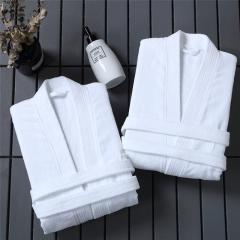 Set Jubah Mandi Jubah Putih Lembut