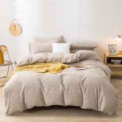Set Tempat Tidur Biru Muda Kilang China,