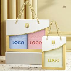 Logo Bersulam Hadiah Percuma Tuala Mandi Spa Kapas Hadiah