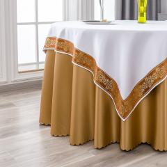 Jacquard Table Cloth Wedding Round