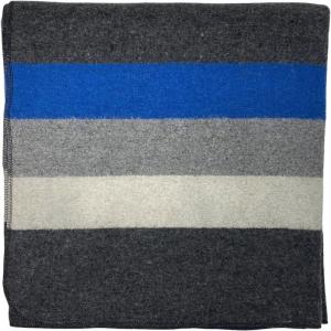 Military 40% Wool 9 - Year Lifespan Blue white Gray Blanket