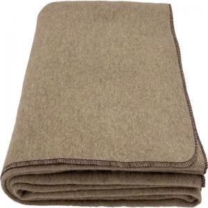 Army 40% Wool ≥55N Tear - resistant Light Brown Blanket