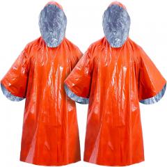 Baju Hujan Respons Kecemasan Jingga