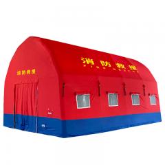 Khemah Merah+Biru Sederhana 6000mm Simpanan PBB
