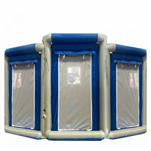 Blue bathing - disinfection PVC tent YRF