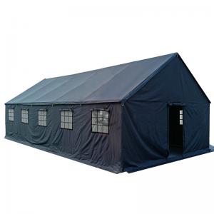 Blue emergency tent with 300kg load-bearing